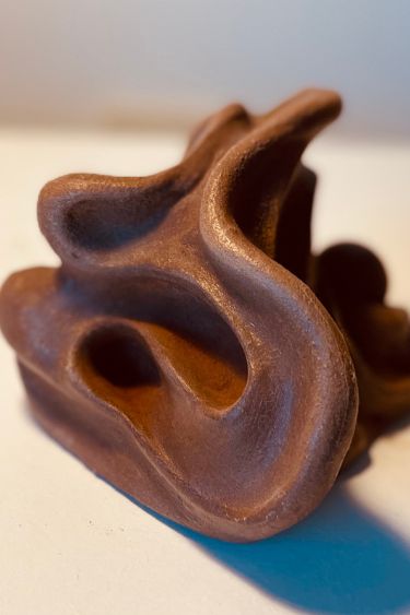 Tiziana Buffagni terracotta sculptures