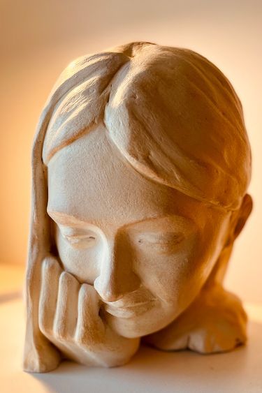 Tiziana Buffagni portraits en terracotta